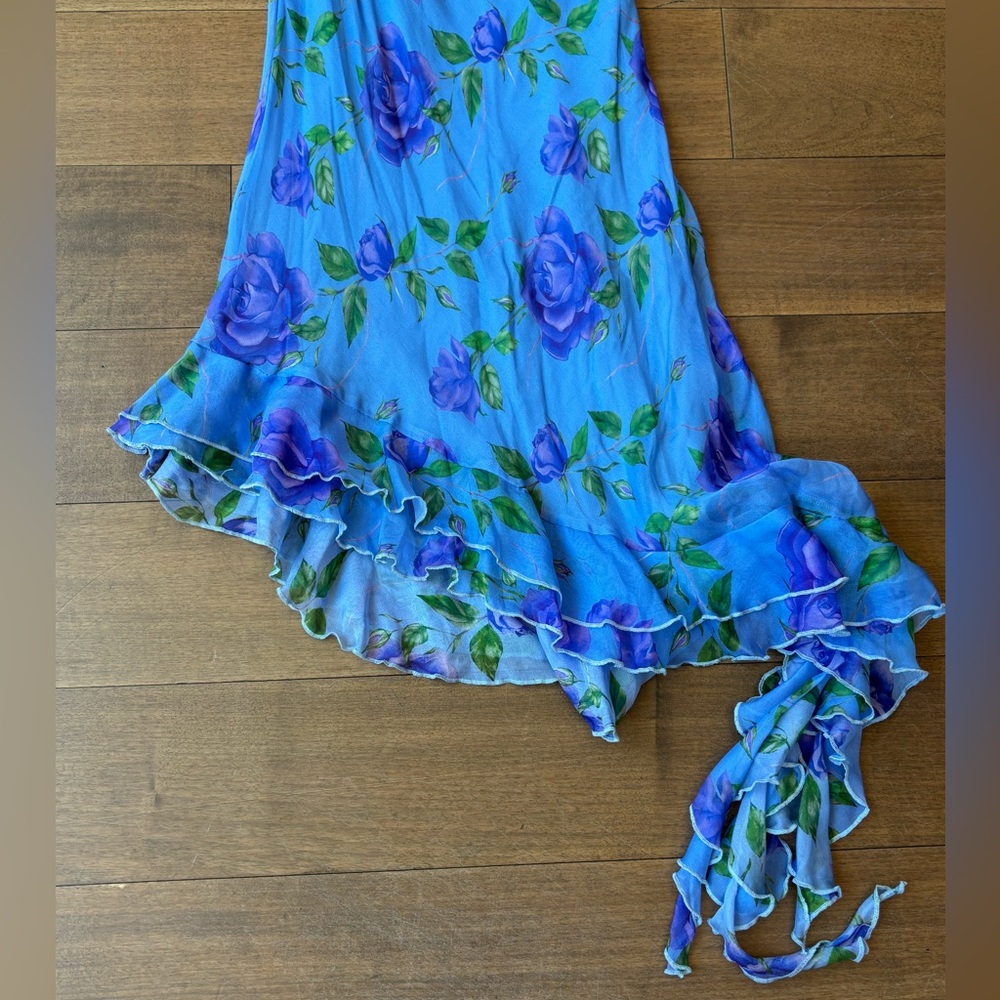 NWT MIRAE SILK FLORAL DRESS - Picture 2 of 5